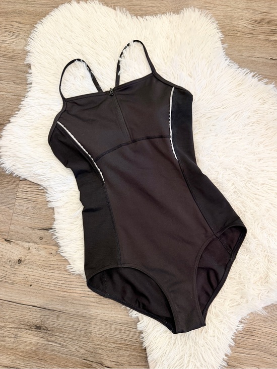 Capezio Tops - Capezio Ballet Leotard Dance Zipper Jazz Small Strappy
